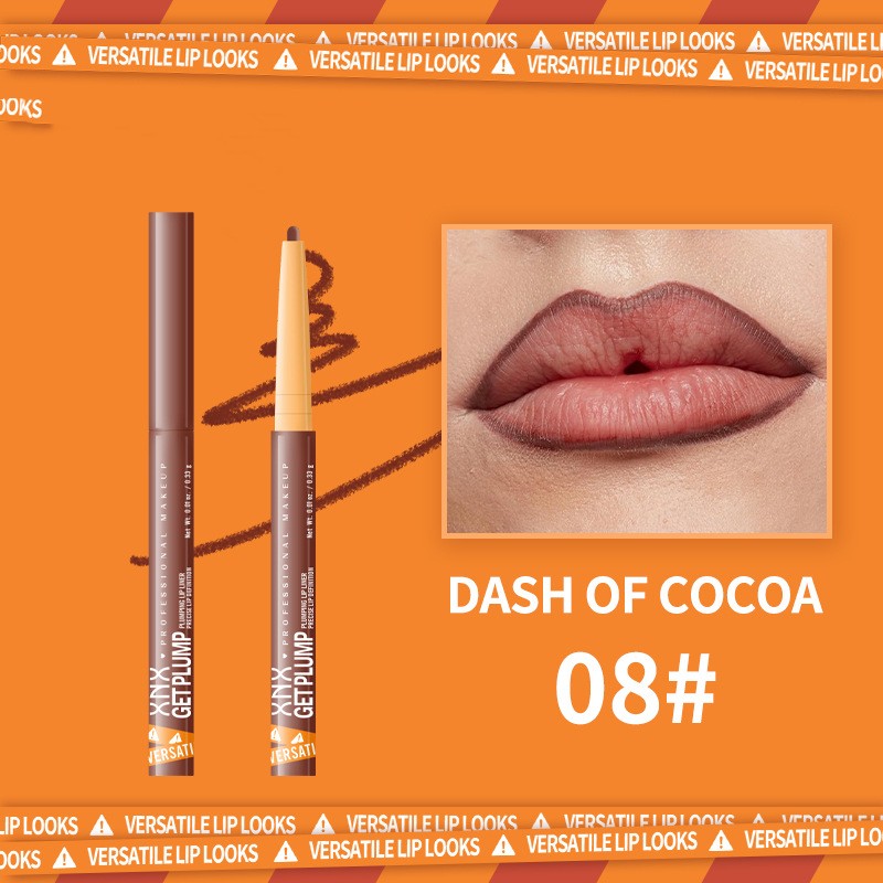 12 - color Rotation Lip Liner Discoloration Resistant - 0 - CJ - 3.5g - 08DASHOFCOCOA - CJYD244123408HS