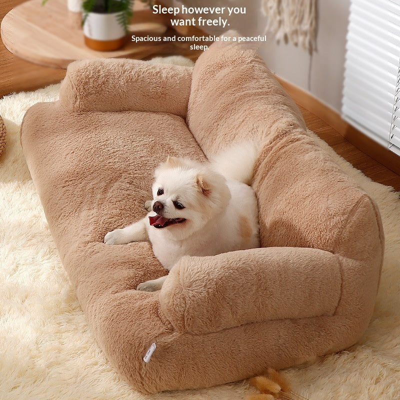 All - season Winter And Fall Pet Bed Thats Warm Removable And Washable - 0 - CJ