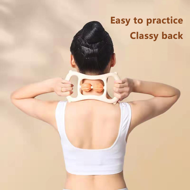 Soft Yoga Ring Magic Cycle Pilates Roller Back Tensioner Shoulder Neck Yoga Fitness Skinny Calf Fitness Artifact Fascia Massage - 5 - CJ