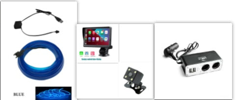 7 IPS Car Smart Screen Wireless Carplay Auto Mobile Phone Projection Screen Navigation - 0 - CJ - Suit - CJCZ172103506FU