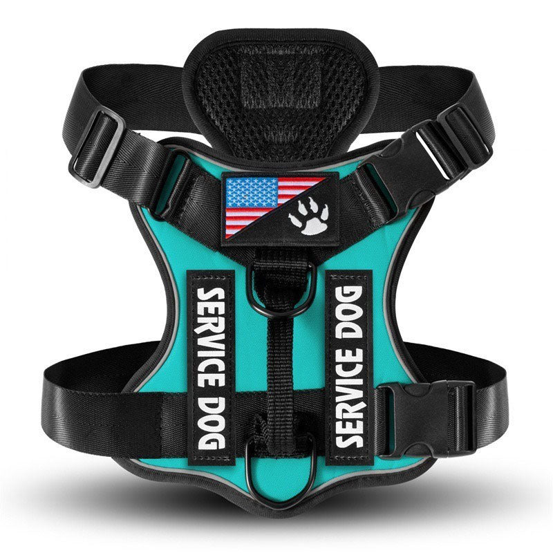 Large Dog Tactical Chest Strap Vest - 0 - CJ