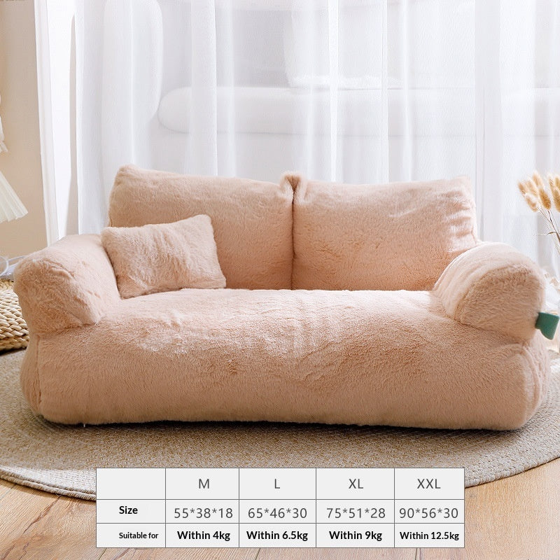 All - season Winter And Fall Pet Bed Thats Warm Removable And Washable - 0 - CJ