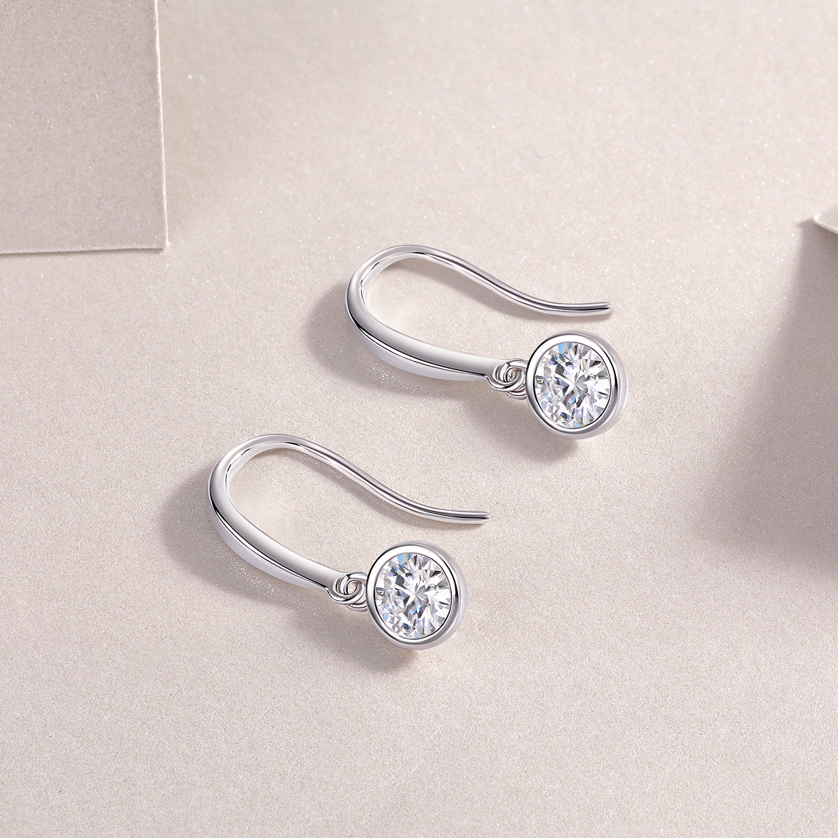1Soft Light And Sweet Whispers - Fashionable Earrings And Stud Jewelry Set With Moissanite S925 Sterling Silver And Platinum - plated Diamonds Prohibit TikTok sales - 5 - cjdropshipping