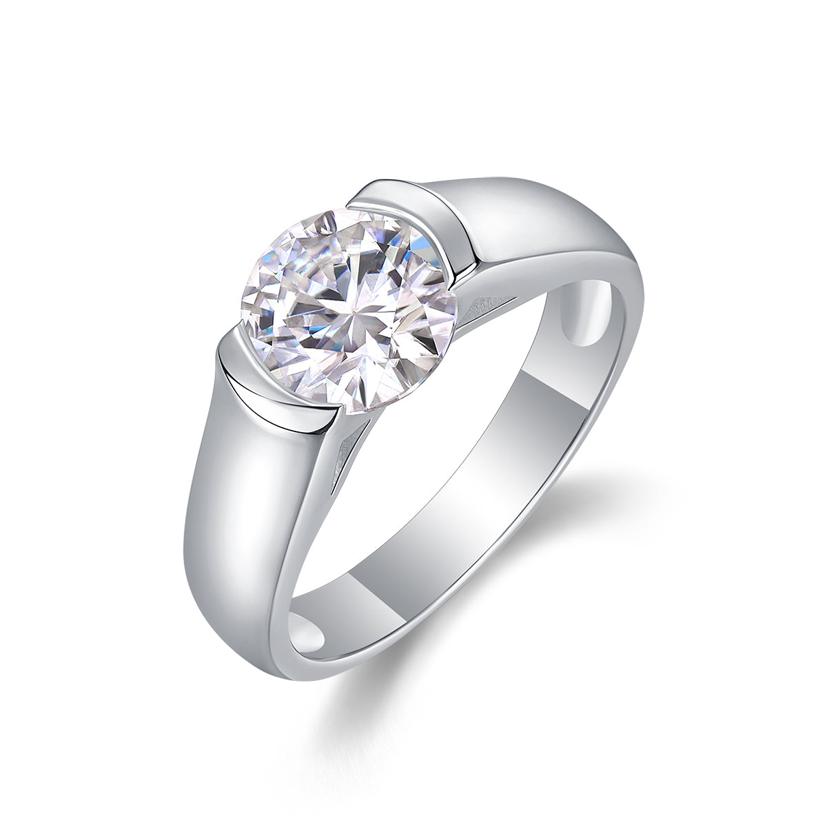1The Love Of Your Life Diamond Ring, Wedding Ring, Luxury Fashion Set With Moissanite Silver Ring Prohibit Tk Sales - 5 - CJ