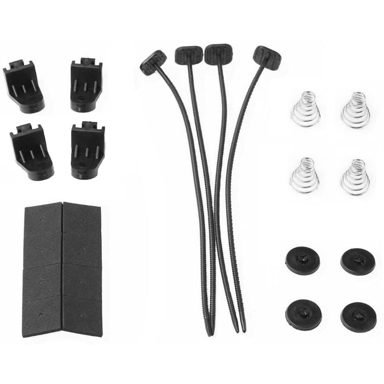 16 Inch Electric Radiator Cooling Fan 12V 120W 10 Blades Car Thermostat Kit With Mounting Kit - 5 - CJ