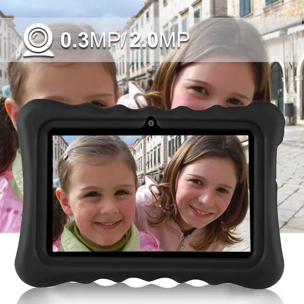 Shock - resistant Silicone Snap - on Case With Stand For 7' Tablets - 5 - CJ
