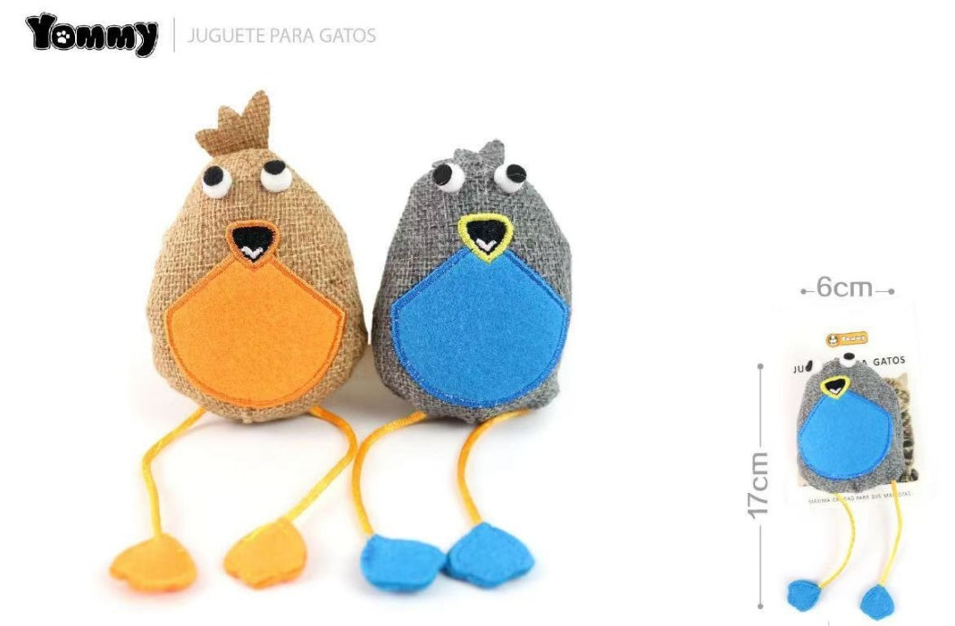 Linen Bird Doll - 5 - CJ
