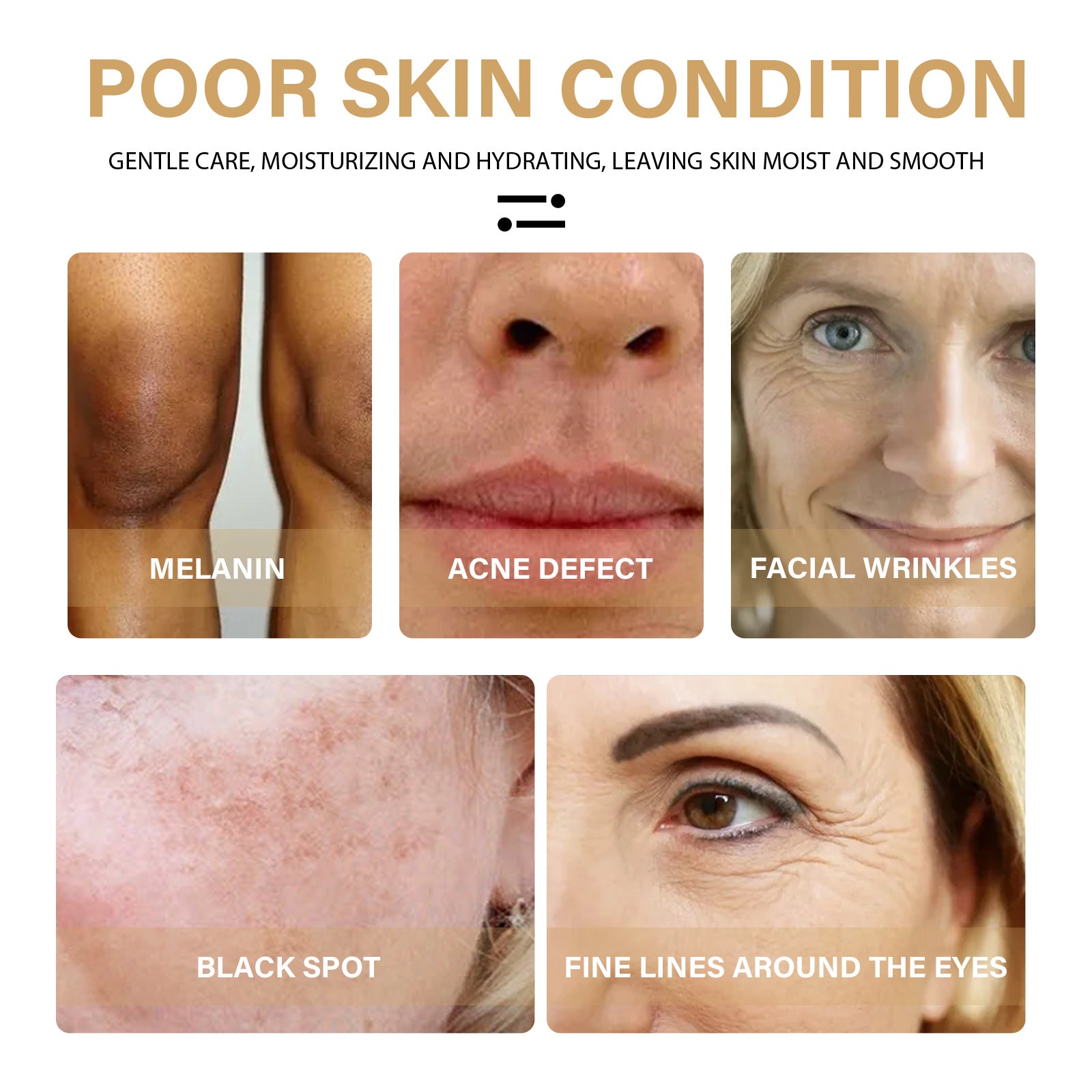 EELHOE Turmeric Dark Spot Correcting Serum Face Care Spot Moisturizing Nourishing Repairing Complexion Serum - 5 - CJ