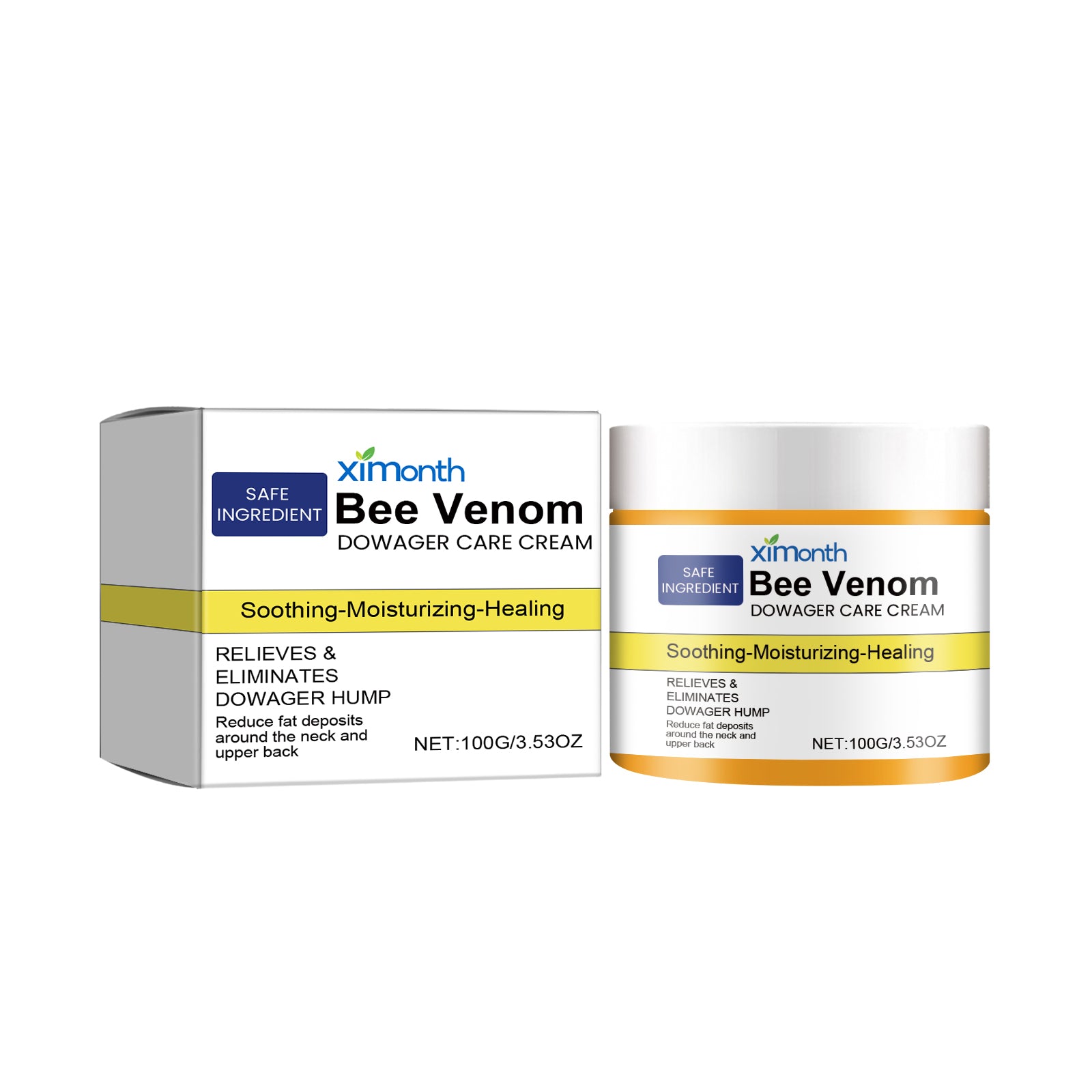 Ximonth Bee Venom Crown Cream Relieves Shoulder, Neck And Back Discomfort With Crown Cream Neck Repair Cream - 5 - CJ