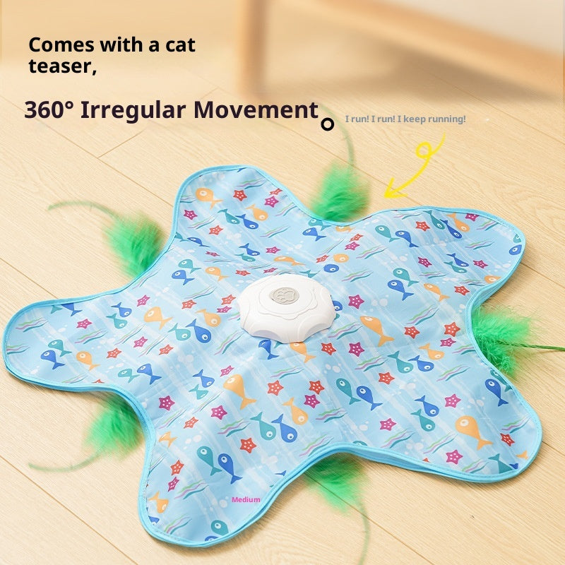 Cat Toy Smart Cat Hunting Cover Electric Relieving Stuffy - 0 - CJ