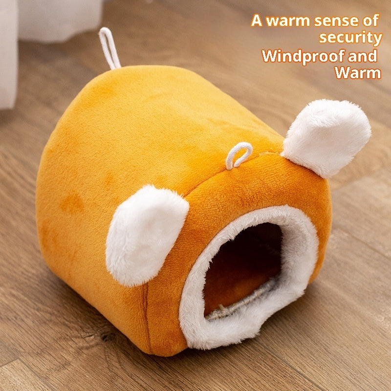 Thick Small Pet Bed Cute Warm Bird Nest - 0 - CJ