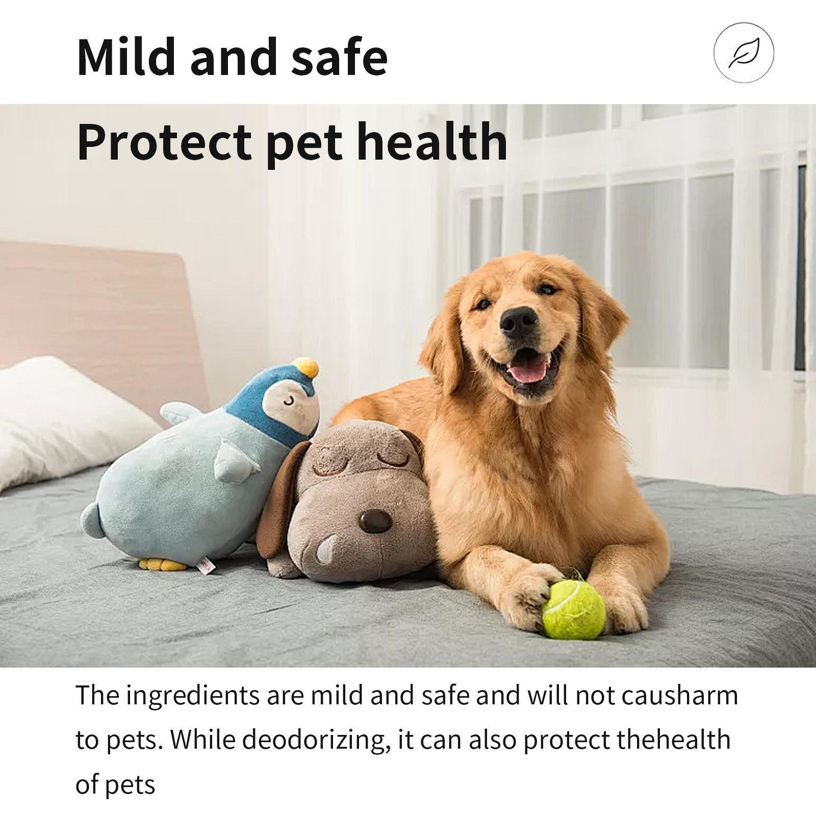 Yebang Pet Fabric Deodorizer Spray Air Clean Pet Odor Indoor Long - lasting Air Freshener Deodorizer - 5 - CJ
