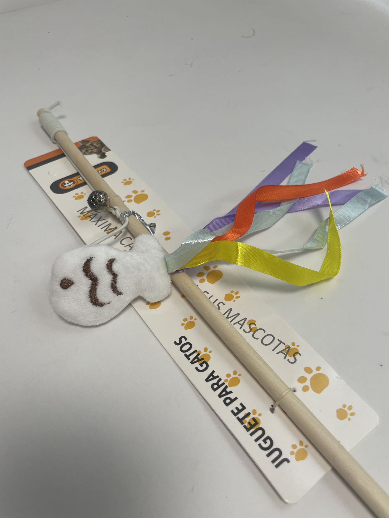 Doll Ribbon Wooden Pole Cat Teaser - 5 - CJ