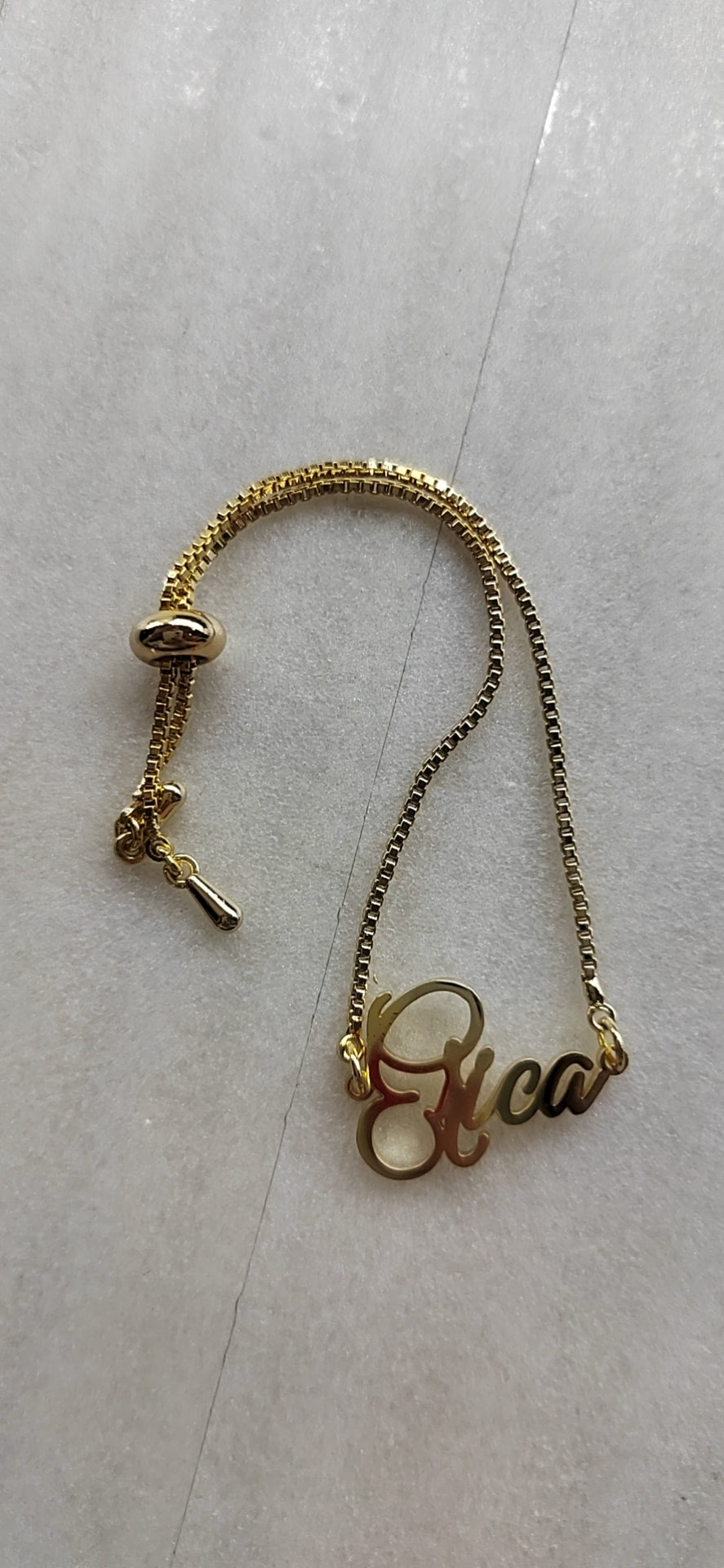 Personalized DIY Custom Name Bracelet Stainless Steel - 7 - CJ
