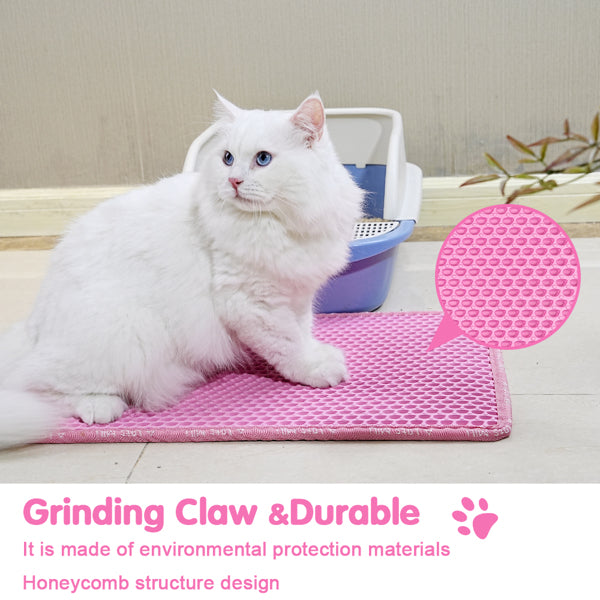 Double Layer Rice Shaped Cat Litter Pad - 5 - CJ