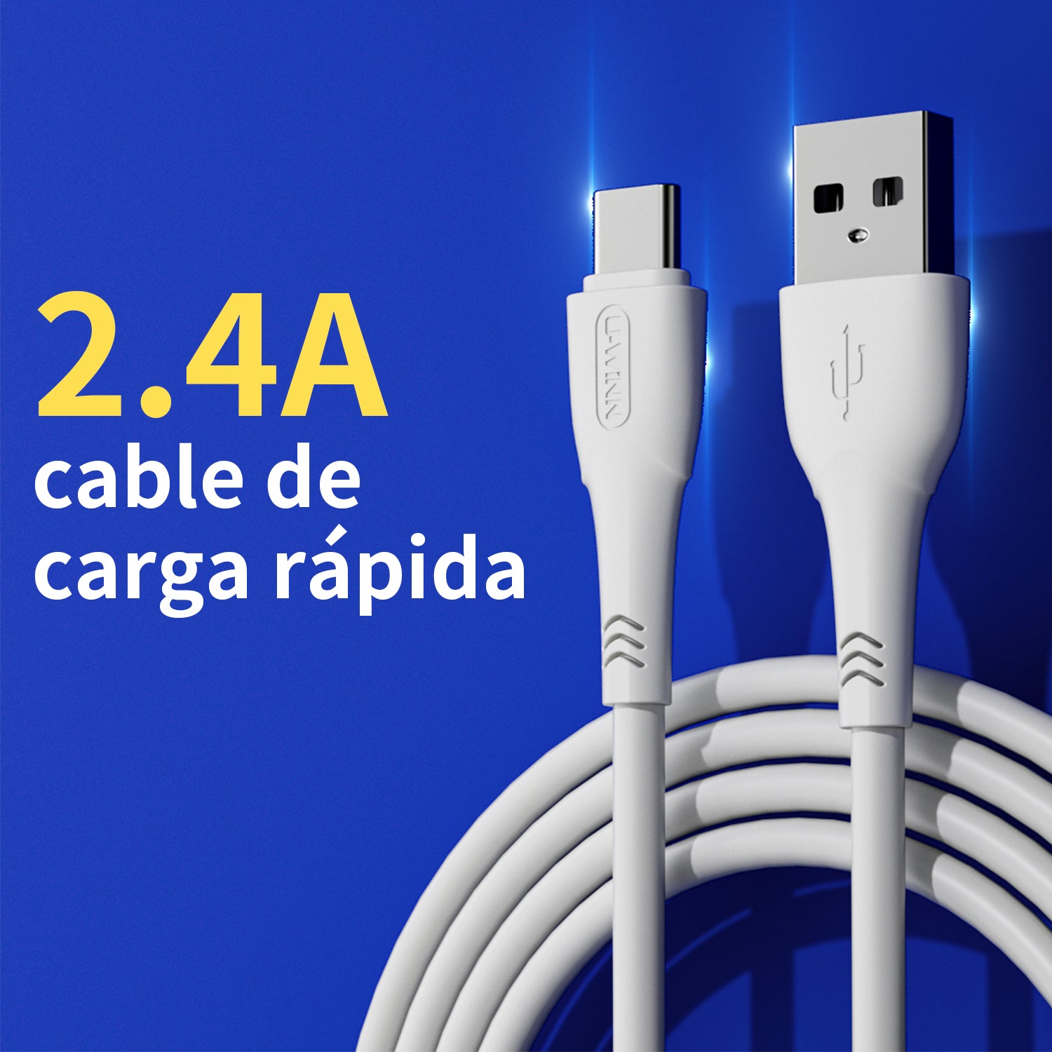 L01 USB - C Cable 2.4A 1M White USB 3.0 UWINN - 5 - CJ