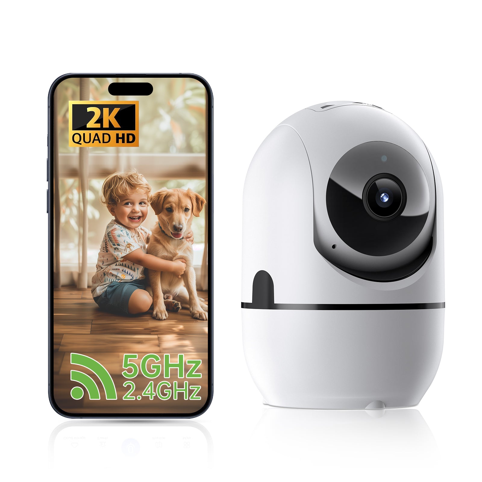 2 - way Video Call Network Camera PTZ WIFI Security Cam AI Smart Camera For Home Night Vision Wireless Indoor Camera - 5 - CJ