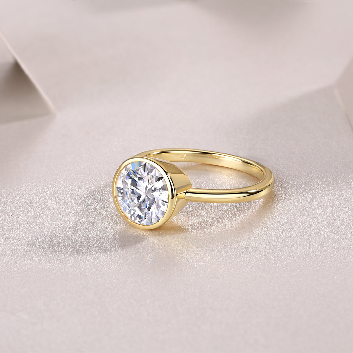 1Time Bubble Large Diamond Ring Luxury Fashion Set Moissanite Silver Ring Prohibit TikTok sales - 5 - CJ