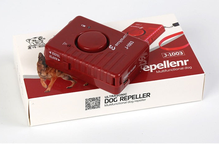 Ultrasonic Dog Dispeller Anti - dog Bite Personal Alarm Flashlight - 0 - CJ