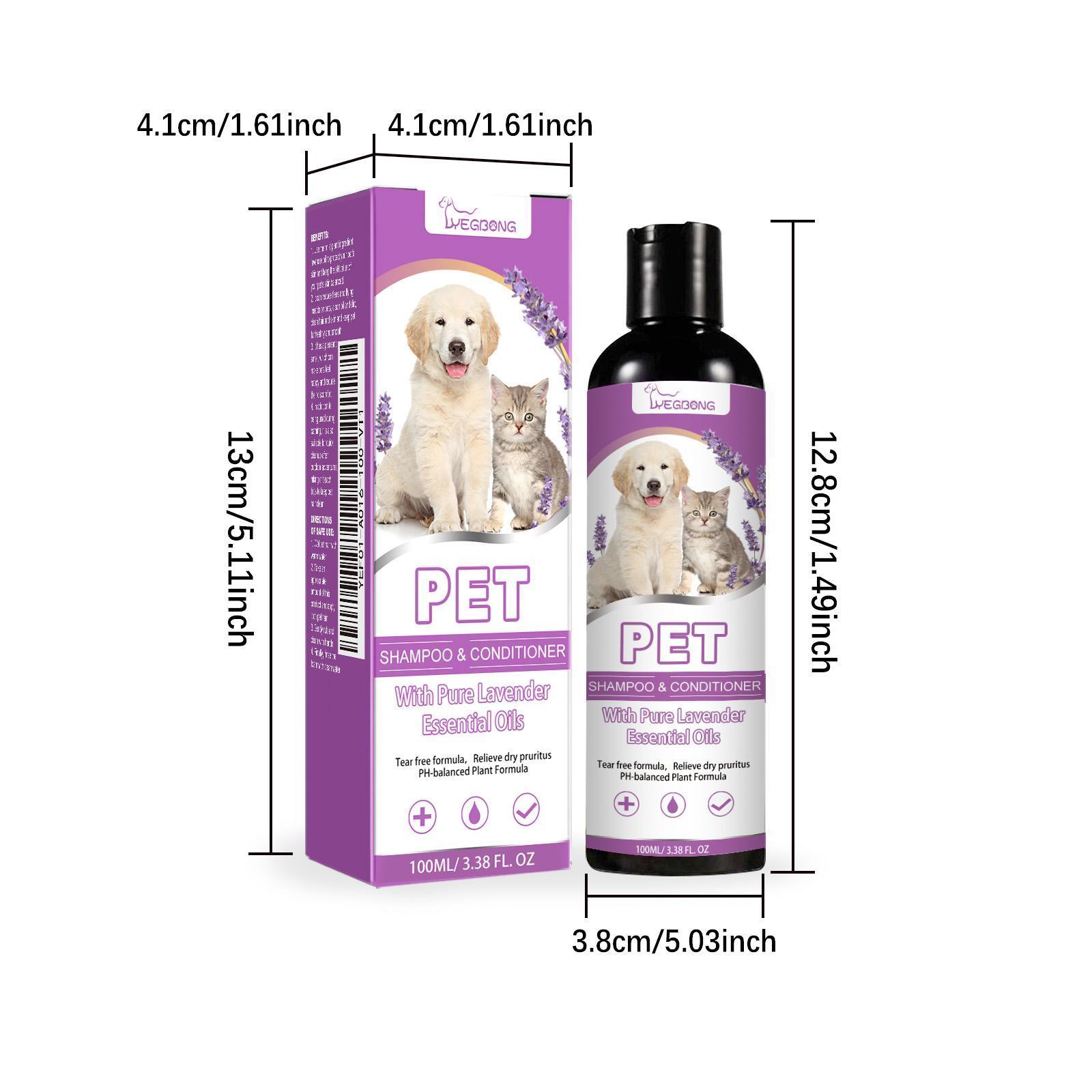 Yegebang Pet Shampoo And Shower Gel Relieves Itchy Skin And Leaves Hair Smooth And Untangled - 5 - CJ