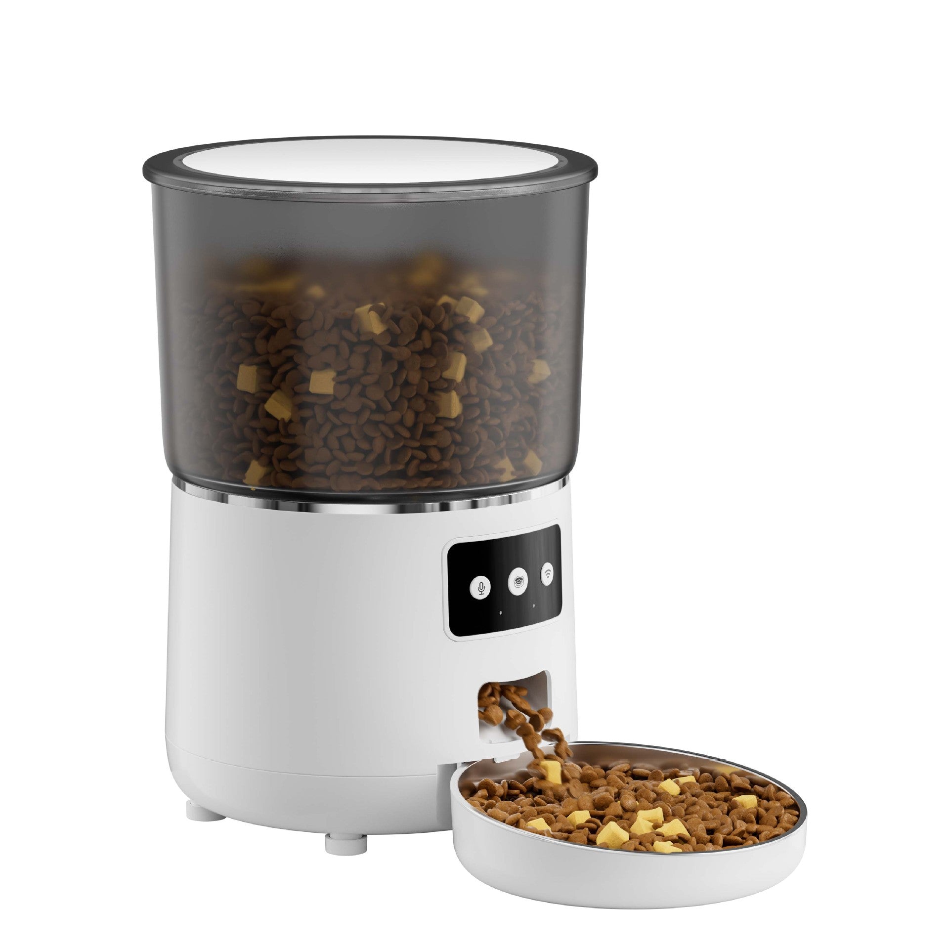 Pet 4L Smart Graffiti APP Automatic Pet Feeder - 0 - CJ