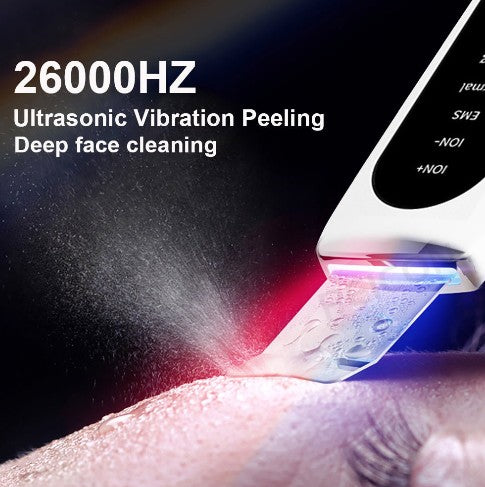 Shovel Skin Blackhead Ultrasonic Beauty Microcurrent Color Light - 5 - CJ
