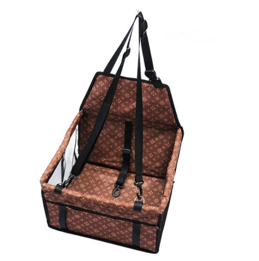 Waterproof Dog Carrier Seat Long Journeys - 0 - CJ - Choclate and 70cm belt - CJJJCWGY00108 - Choclate and 70cm belt