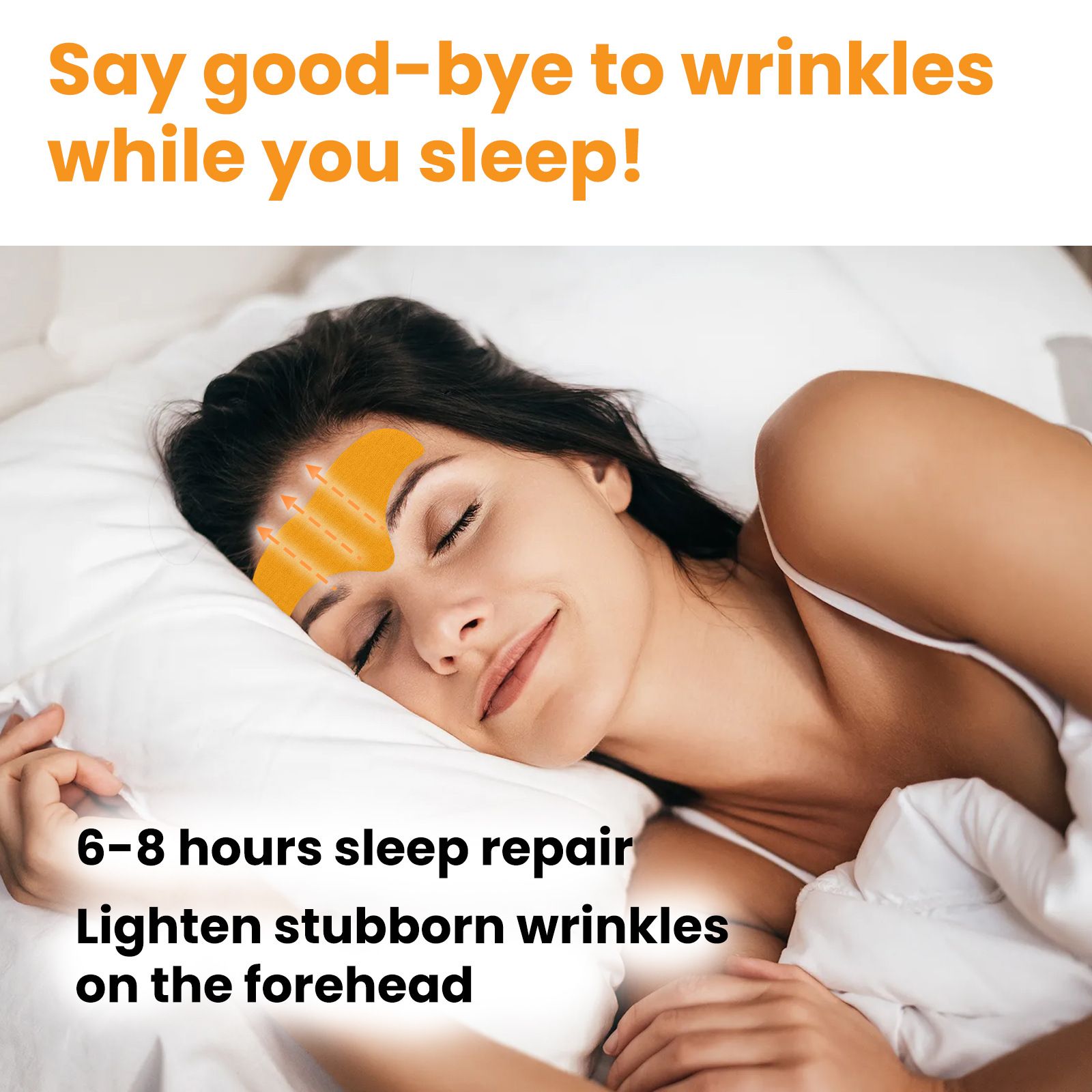 EELHOE Forehead Wrinkle Patch Lift And Smooth Forehead Wrinkles Facial Skin Forehead Patch - 5 - CJ