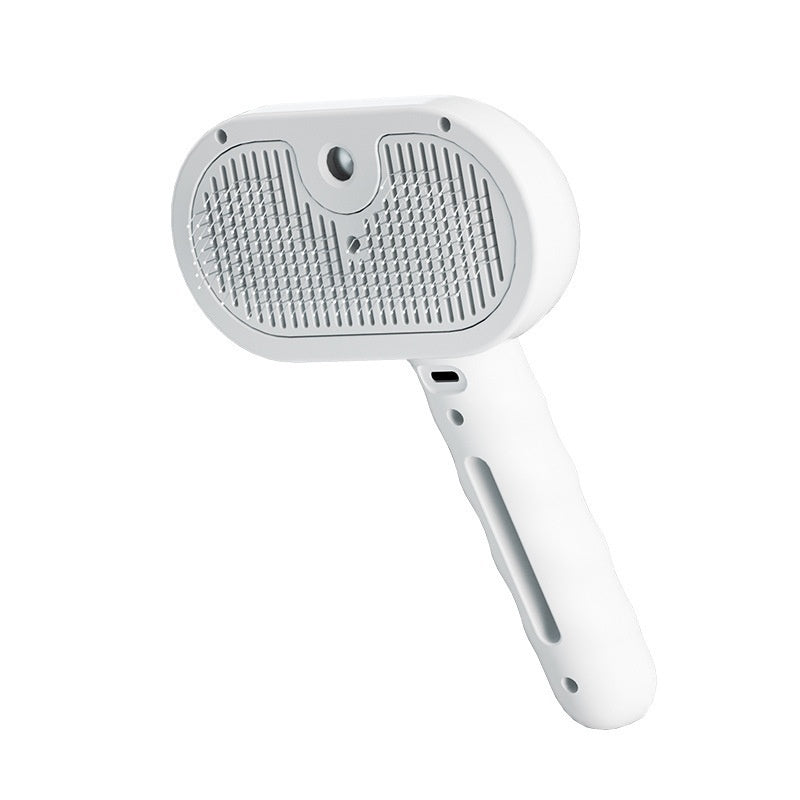 Pets Spray Hair Comb Pet Hair Remover Cleaning Brush Cats Grooming Dog Accessories Tools Dematting Water Mist Humidifier Comb Pet Supplies - 0 - CJ - White - CJYD237437301AZ