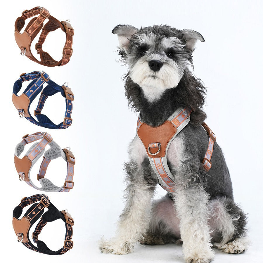 Breathable Reflective Pet Harness For Dogs - 0 - CJ