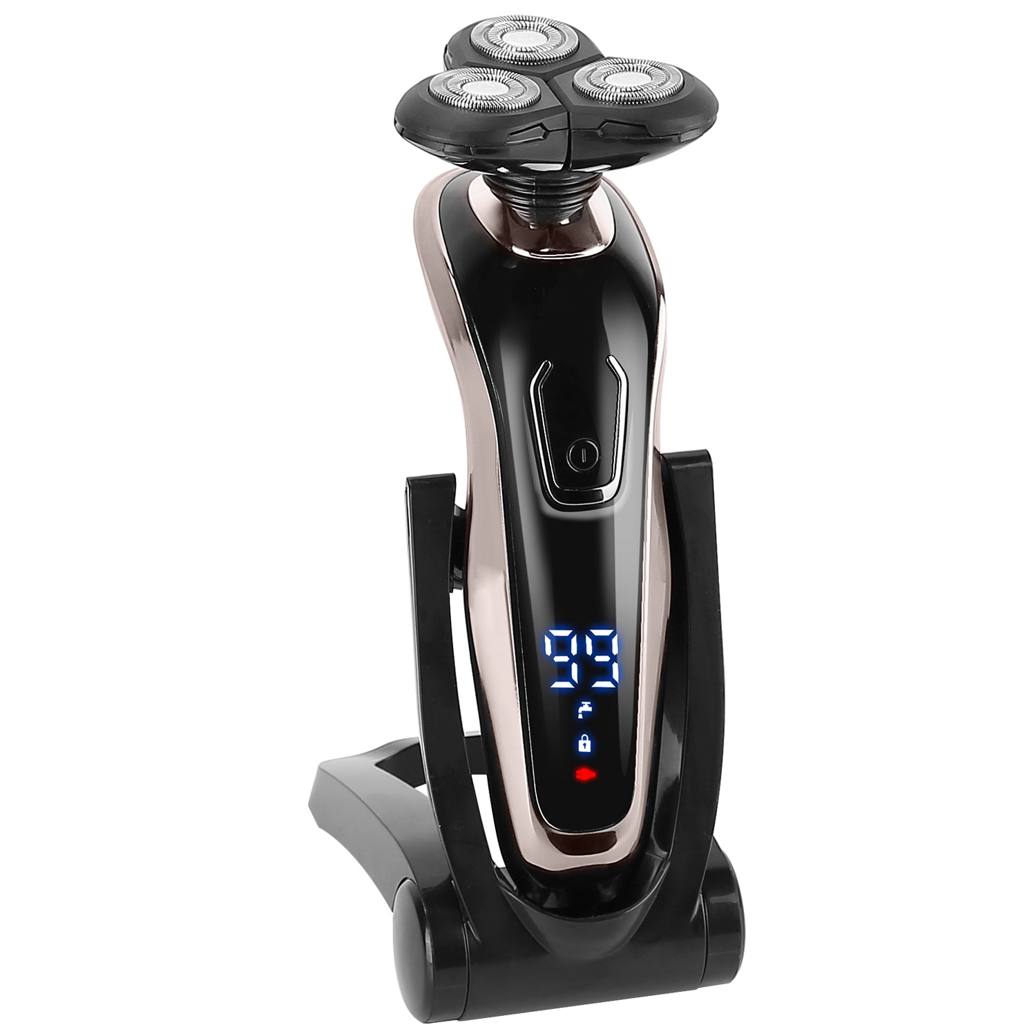 1Pack 5 In 1 Electric Razor Shaver Rechargeable Cordless Head Beard Trimmer Shaver Kit IPX6 Waterproof Dry Wet Grooming Kit - 5 - CJ