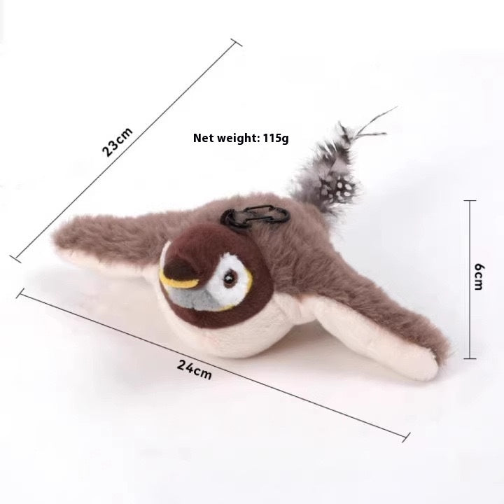 Sound Vibration - sensing Funny Smart Cat Toy - 0 - CJ