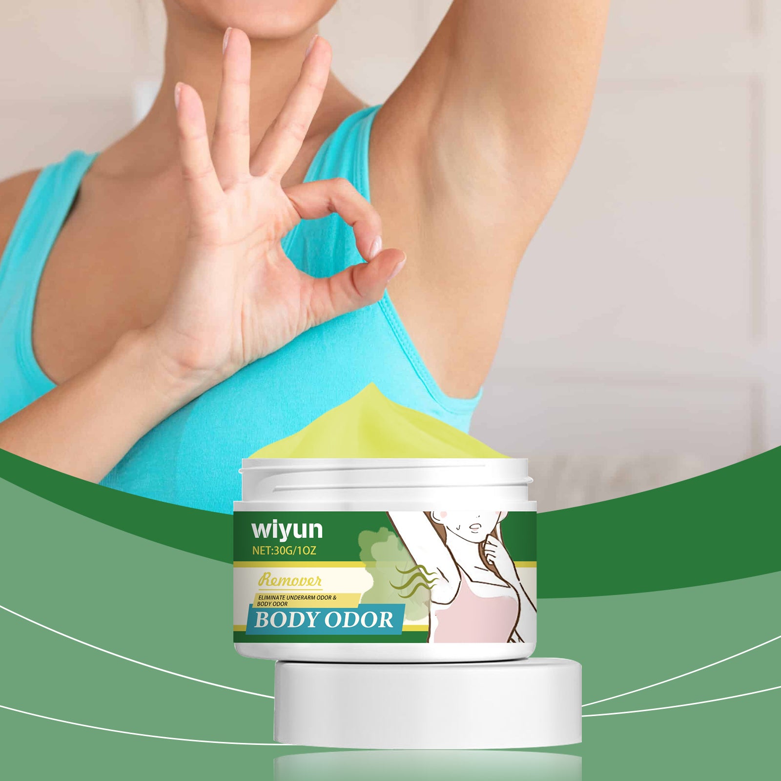 Wiyun Deodorant For Long - Lasting Fragrance Fresh And Gentle Armpit Deodorant Refreshing And Anti - Sweat Armpit Deodorant - 5.0 - CJ