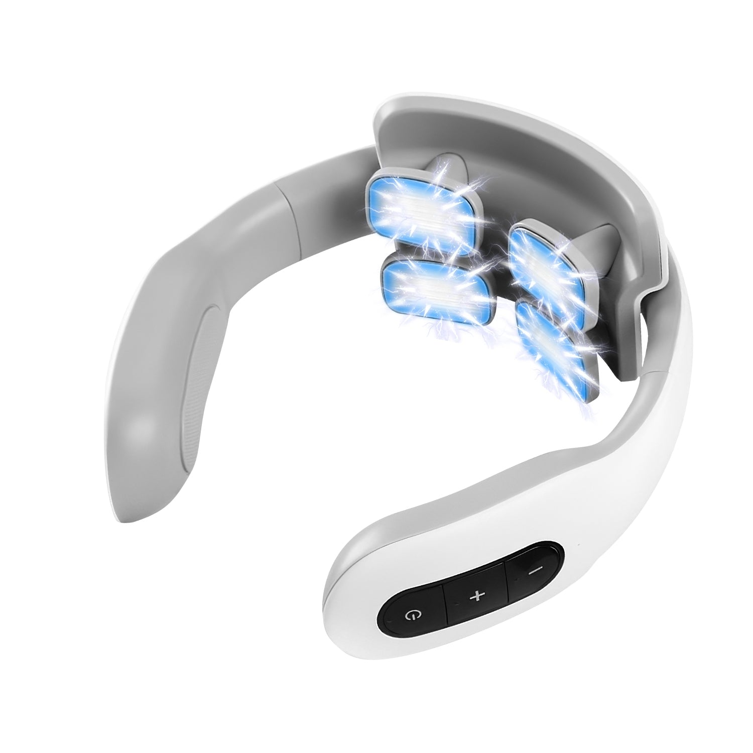 1 Set EMS Neck Massager With Heat Cordless Cervical Neck Massager EMS Neck Massager With 6 Modes 15 Intensity Levels Remote Control - 5 - CJ