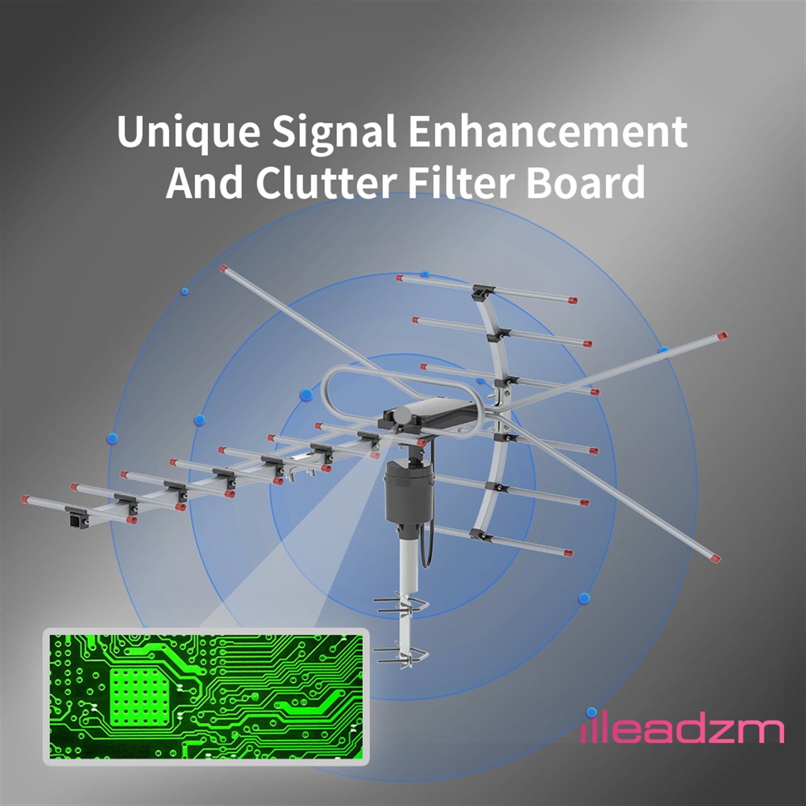 Outdoor Antenna - Reception Range 110 Miles - 5 - CJ
