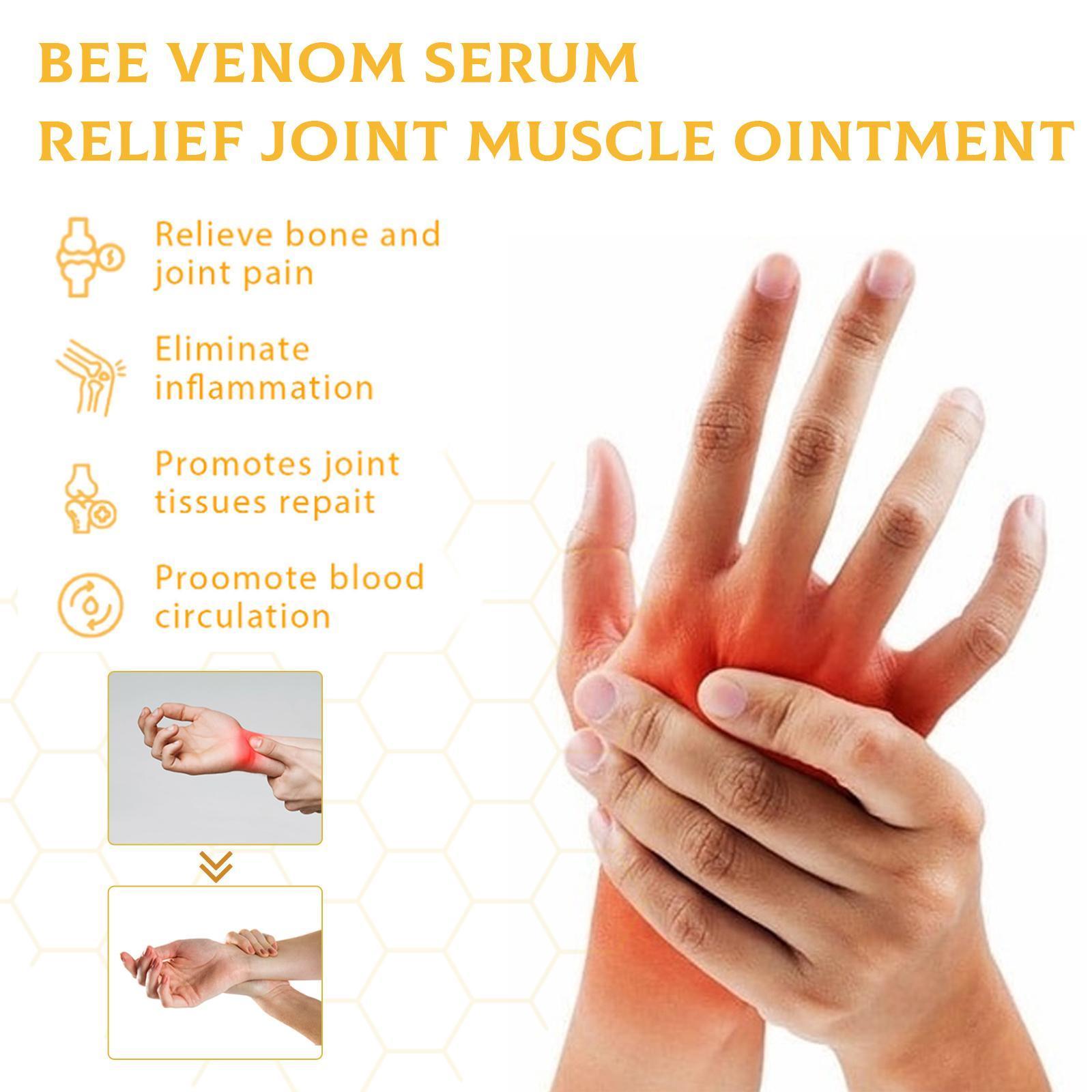 Simon's Evening Primrose Bee Venom Joint Care Cream, Relieves Joint Muscle Pain And Body Discomfort Care Massage Cream - 5 - CJ