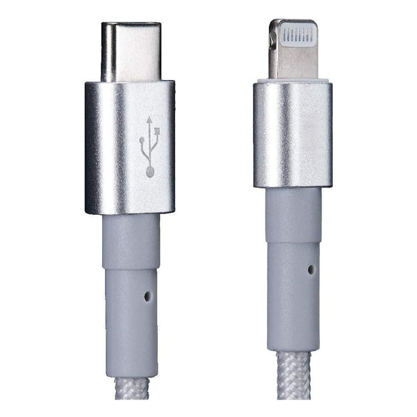 150cm 180cm USB Charging Cable A Pple MFi Certified, Nylon Braided Jacket,silver Premium Series - 5 - CJ