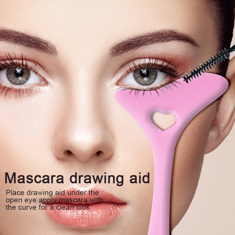 Silicone Eyeliner Stencil Wing Tip Mascara Drawing Lipstick Aid Face Cream Applicator For Beginners Makeup Tool Eyeliner Stencils Silicone Winged Tip Eyeliner Aid Eyebrow Pencil Stencil Reusable - 5.0 - CJ
