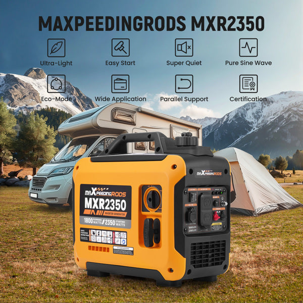 New 2350W 15kg Gasoline Variable Frequency Generator, Environmentally Friendly And Quiet, Suitable For Outdoor Gatherings - 5 - CJ