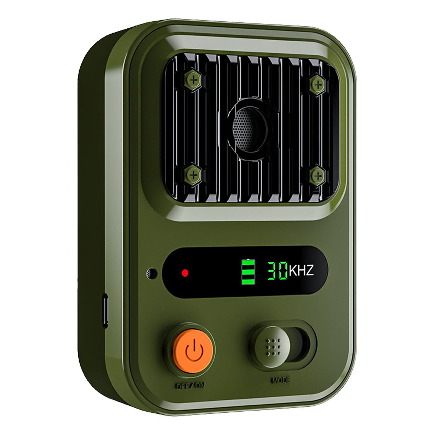 Black - Green Color Options - 1Pc Ultrasonic Anti - Barking Device Rechargeable Auto Dog Bark Control Deterrent Box Training Device IPX4 Waterproof With 3 Frequency Max 32.8Feet Sensing Distance For Most - 5 - CJ