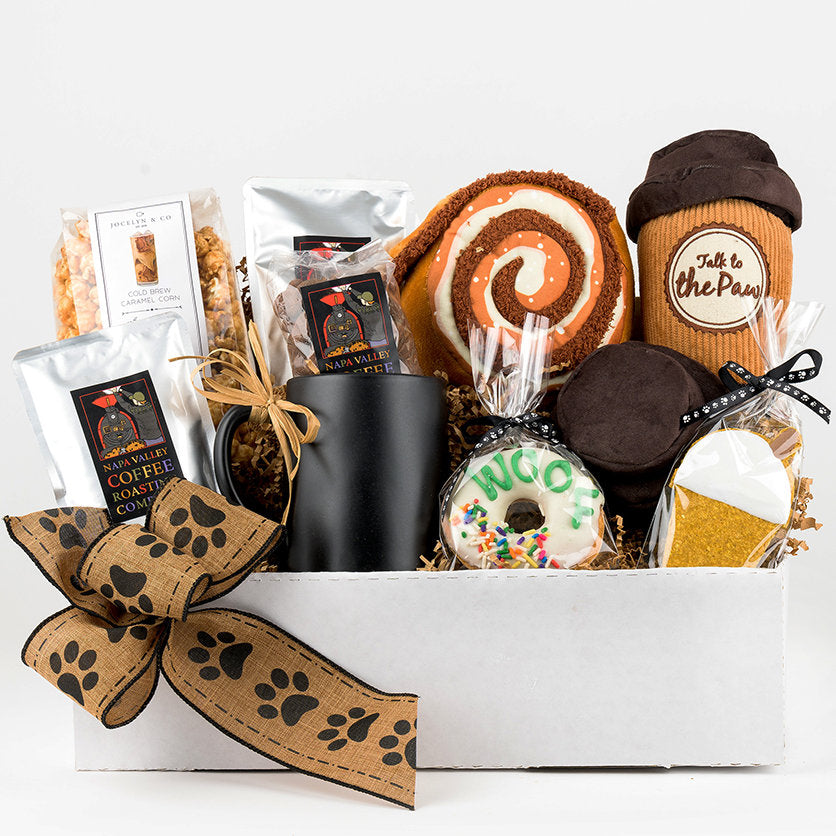 Paw - spresso Delight: Gift Basket for Dogs & Owners - GreatArrivals