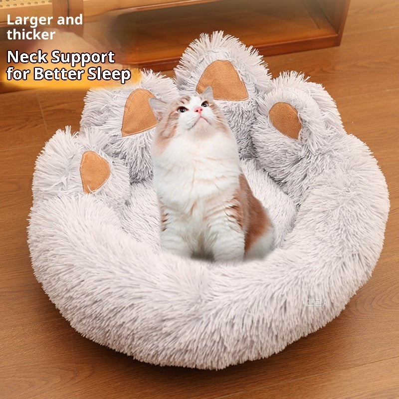 Plush Kennel Thickened Pet Bed Large Pet Mat - 0 - CJ