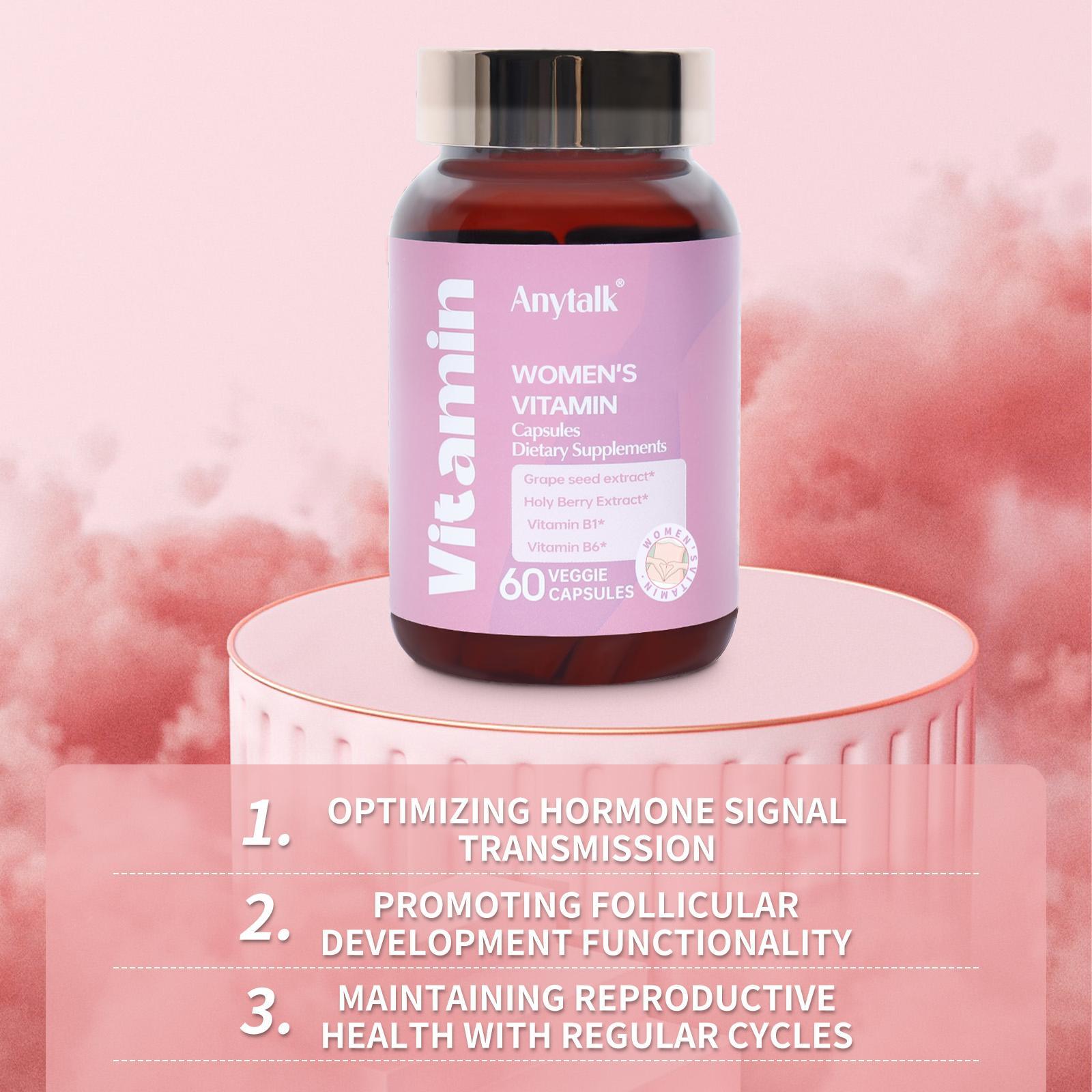 Women's Multivitamin, Multidimensional Mineral Supplement, Revitalizes Energy, Improves Mood, Nourishes Hair, Skin And Nails - 5 - CJ