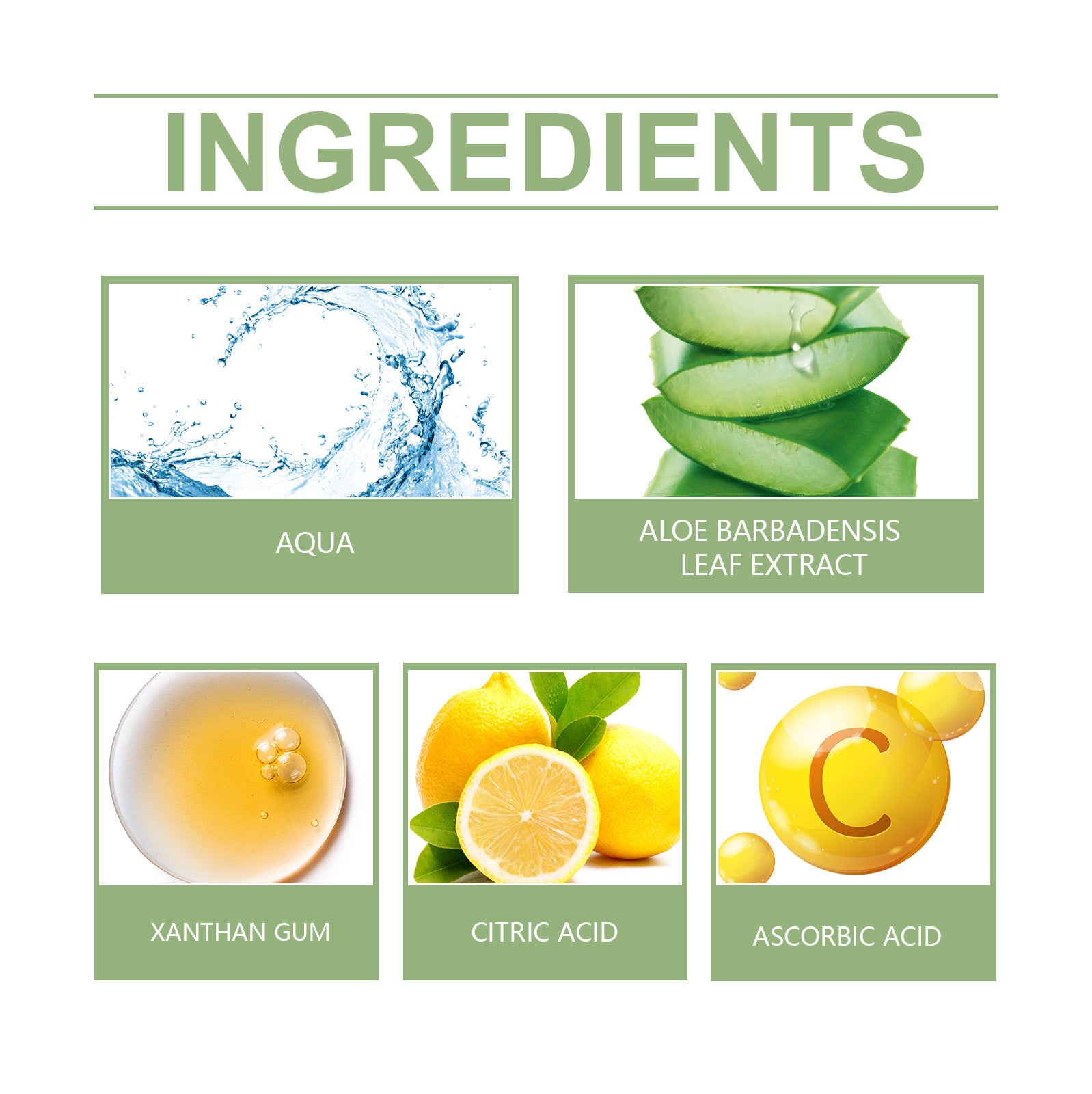 OceAura Aloe Vera Moisturizing Gel Gently Nourishes Facial Skin, Moisturizing And Refreshing Aloe Vera Gel - 5.0 - CJ