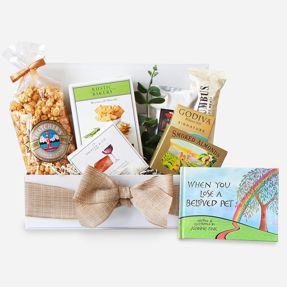 Forever Friends: Dog Sympathy Gift Basket - GreatArrivals