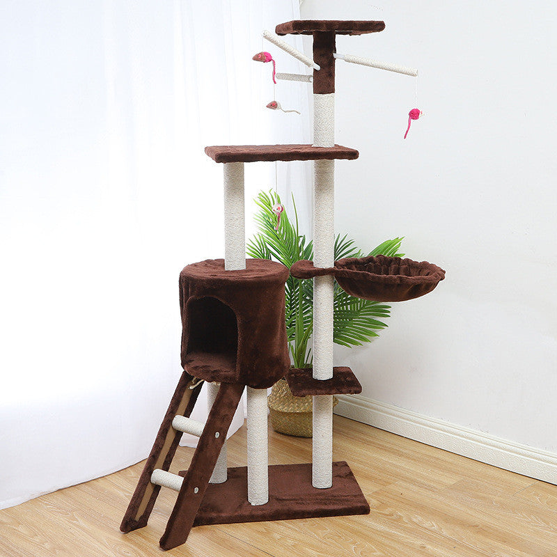 Cat Climber Cat House - 0 - CJ - Coffee - CJJJCWMY01034 - Coffee