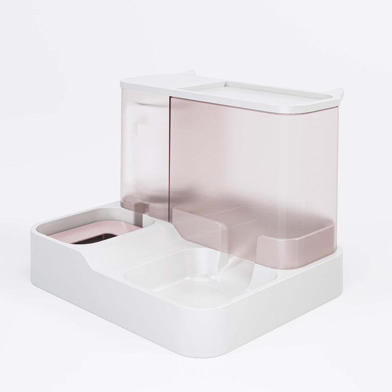 Cat Automatic Feeder Water Dispenser Large Capacity - 0 - CJ