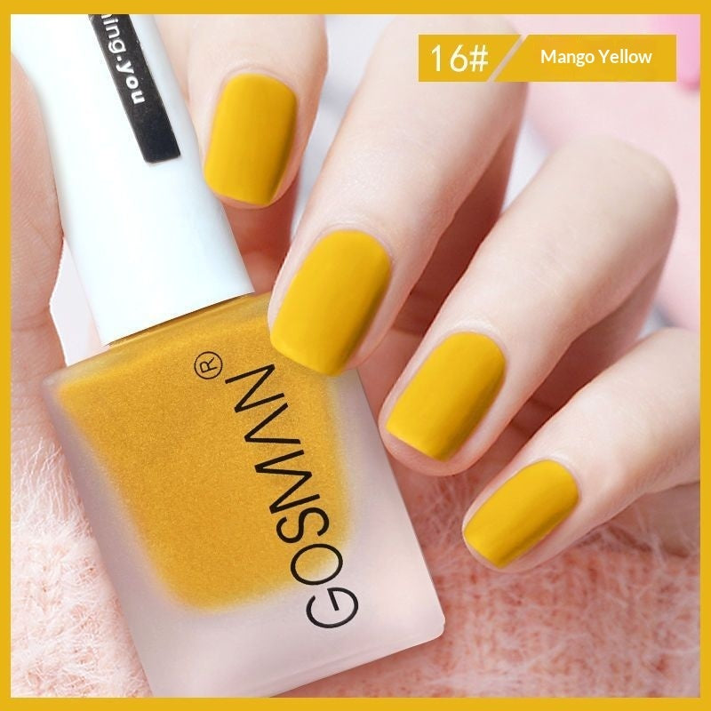 Quick - dry Matte Nail Polish, Non - peel - 0 - CJ