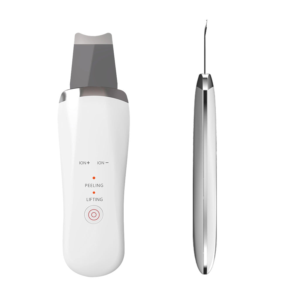 Electric Ultrasonic Skin Scrubber Face Spatula Home Ultrasonic Skin Scrubber Facial Cleaner Handheld Mini Derma Galvanica Tightening Face Scrubber Machine Skin Scrubber USB Ultrasonic - 5 - CJ