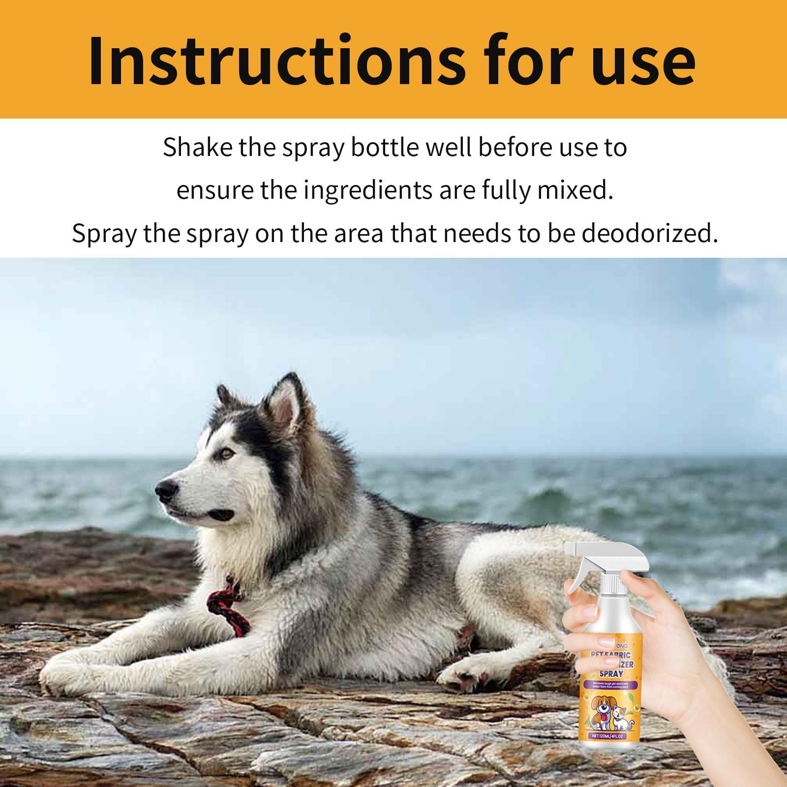 Yebang Pet Fabric Deodorizer Spray Air Clean Pet Odor Indoor Long - lasting Air Freshener Deodorizer - 5 - CJ